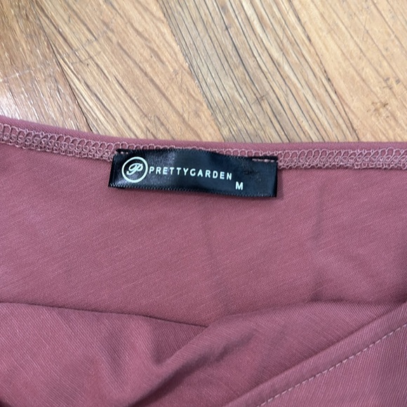 *last chance!!* Pretty Garden | Women’s one shoulder, long sleeve dress - Picture 7 of 16